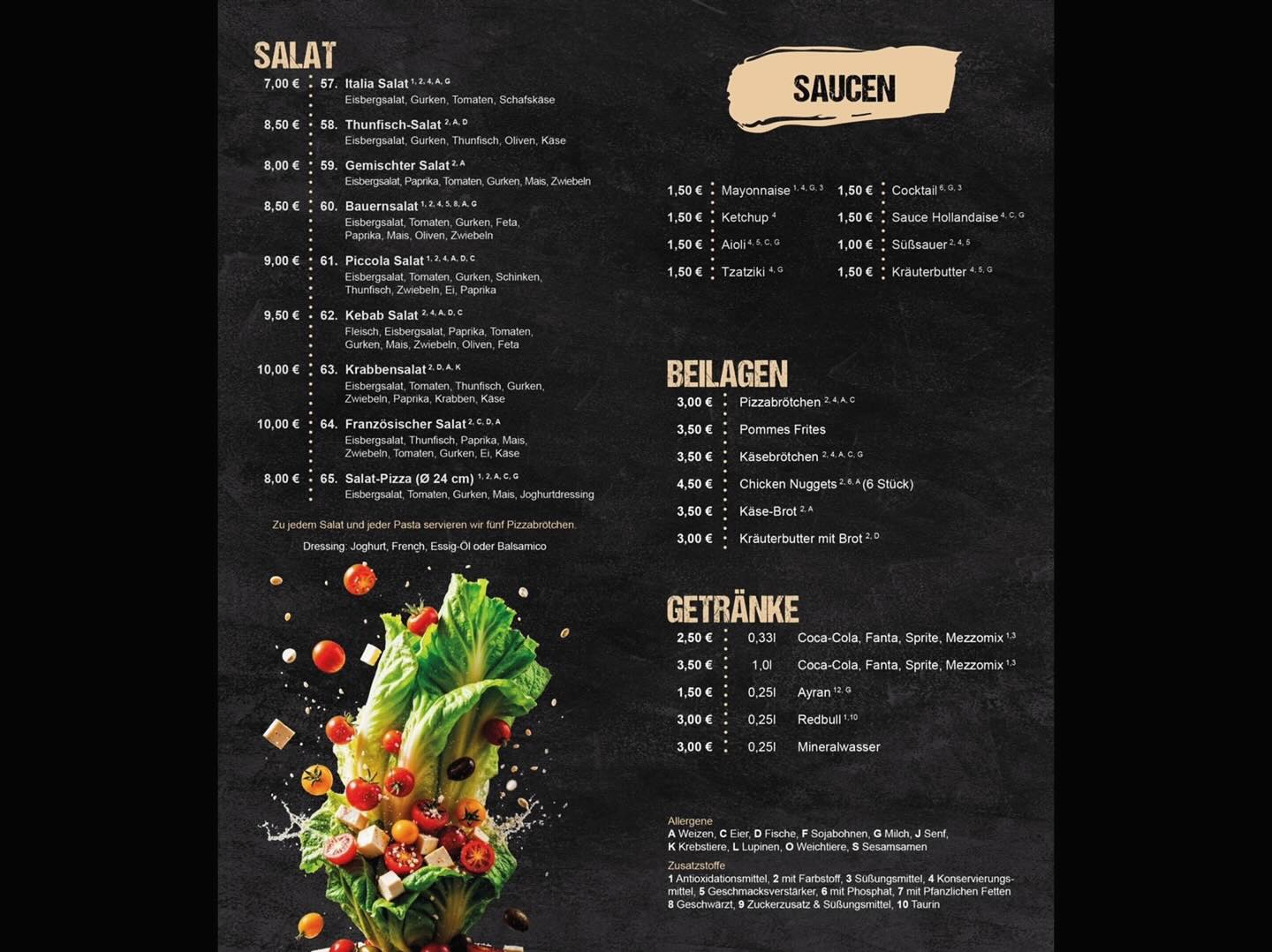 Speisekarte Adam Emsbüren - Seite 5